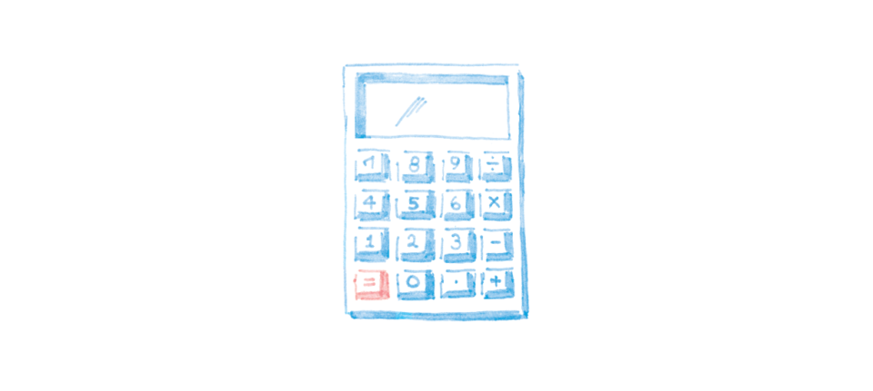 calculator (drawing)
