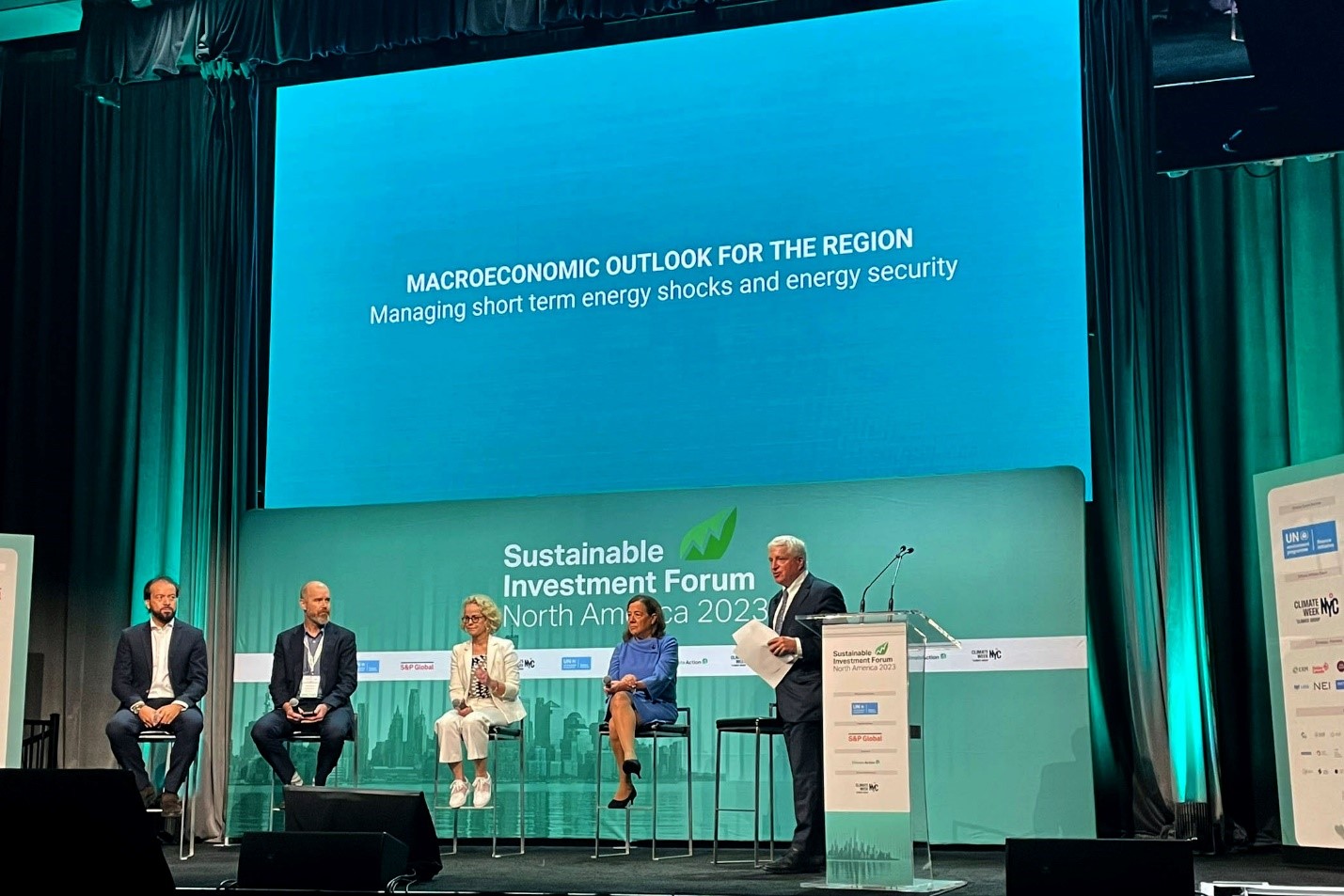 Fund’s efforts in sustainable investing highlighted at Climate Week NYC